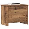 vidaXL Opbergkist met opslag Oud hout 60 x 40 x 50 cm Bewerkt hout