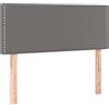 vidaXL Hoofdbord 80x5x78/88 cm kunstleer grijs