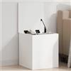 Generico Contenitore Portaoggetti Bianco 40x42x46 cm Legno Multistrato,Mobili,Armadietti e portaoggetti,Bauli e cassapanche-840646