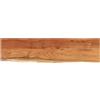 vidaXL Mensola Muro 120x30x2,5cm Rettangolare Legno Acacia Bordi Vivi