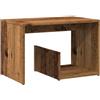 vidaXL Tavolino Legno Vecchio 59x36x38 cm in Legno Multistrato