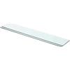vidaXL Schappen 2 st 70x12 cm glas transparant