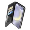 Cellularline - Custodia A Libro Book Agenda Per Galaxy S25-nero