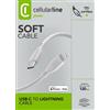 Cellularline - Usbdatasoftc2lmfid-grigio