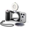 TELESIN 【Solo per iPhone 17 Pro】TELESIN Master Grip Kit, Magnetica Impugnatura per iPhone 17 Pro con C03 luce Selfie+UV Filtri+CPL Filtri, Creator kit Integrata 3200mAh Batteria, Ricarica Wireless