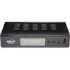 Digiquest Twin Tuner REC - Decoder Digitale Terrestre DVB-T2, Full HD, Funzione di Videoregistratore, Timeshift, Alimentazione 12V, Small Edition, Compatto, Nero