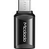 Mcdodo Adattatore USB C a Micro USB - Connettore USB C a Micro USB, compatibile con Samsung Galaxy, LG, Huawei, telefoni con tipo-C, Power Bank (Nero - USB C a Micro USB)