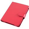 RUIPOCX Custodia in Pelle PU Compatibile con Sony eBook PRS-T3/T2/T1/650/600/505 eReader da 6 Pollici Funda Capa Custodia Protettiva(Red)