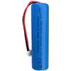 Suinga Batteria al litio 1800 mAh 3,7 V 6,66 Wh IMR18650 CE | Batteria ricaricabile agli ioni di litio con connettore XH2,54/2P