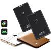 Ajblg 2 Pezzo 2026 Nuovo (solo Android) Smart Bluetooth Wallet Tracker Card Thin 1.6 mm, 6 Anni Batteria, IP68 Impermeabile,Bluetooth Localizzatore Tracker con Google's Find Hub per Borse/Valigia/Passaporti