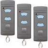 ANBWEHR Horman 868MhZ - Trasmettitore manuale per porta del garage, 2 pulsanti, 3 pezzi