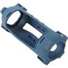 Generico Custodia in silicone per JBL Flip 7 altoparlanti Copertura della cassa di protezione di goccia con tracolla (Blu)