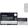 HIGHAKKU Batteria di ricambio OM4A SNN5882A compatibile con Moto WX160 WX180 WX260 WX280 WX308 WX390 WX395 EX210 EX211 EX212 Gleam Gleam Plus