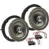 tomzz Audio 4057-006 Kit di installazione degli altoparlanti compatibile con VW Golf 4 5 6 7 Polo Passat Up Amarok Jetta Lupo Eos 165mm sistema coassiale TA16.5-Pro