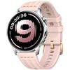 GIOPUEY 22mm Cinturini Compatibile con Oppo Watch S/X/X2/X3/OnePlus Watch Lite/4/3/2/2R, Morbido Silicone Cinturino [Resistente all'Usura] [Traspirante] - Pink
