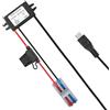 YUNKOZAND DC 8-32V Passo giù a 5V 3A MAX 15W Tipo C Convertitore Adattatore Trasformatore Impermeabile di Potenza(Type C)