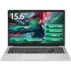 DIAKUOE PC Portatile Ryzen 5 7430U(6 core/12 thread), 16GB RAM 512GB SSD, Win 11 Laptop 15.6 FHD 1920x1080, Scheda Grafica Radeon, Computer Portatile Tastiera Retroilluminata, Type-C, HDMI, USB 3.0, BT5.1