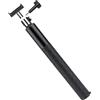 Fotoleey Asta Telescopica per DJI Osmo Action 6/Nano, 1,5 m Estendibile, Magnetico Sgancio Rapido, Alluminio, Adattatore Supporto Action Cam, Nero