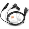 SUNDELY® Auricolare auricolare per Motorola Radio GP320 GP340 GP680 HT1550 MTX850 PRO5350 PTX700 Walkie Talkie FBI Style Covert Acoustic Air Tube PTT Multi-pin