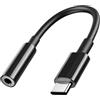 Generico Jack Da USB C A 3,5 Mm Adattatore Jack Da Tipo C A Cuffie, USB Ad Aux, Convertitore Jacks Per Cuffie, Connettore Audio Digitale Da Femmina Maschio Da 3,5 Mm Per Tablet Portatile Portatile DJ Studio