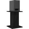 vidaXL Luidspreker standaards 2 st Zwart Eiken 30 x 30 x 40 cm