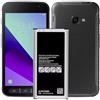 FIALDETEC Batteria di ricambio originale per Samsung Galaxy Xcover 4/4S, EB-BG390BBE, 2800 mAh