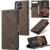Sojlecyu Cover per Samsung Galaxy S26 Ultra a Libro Portafoglio, Caffè | Custodia con 2 slot carte e scomparto banconote, chiusura magnetica, funzione supporto e TPU antiurto - Custodia a libretto