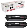 universo cartuccia® 79H 79A CF279H CF279A Toner compatibile con HP LaserJet Pro MFP M26 M26nw M26a HP LaserJet Pro M12 M12w M12a, DA 2.000 COPIE (2 CF279H)