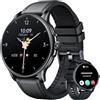 TAOLOON Orologio Smartwatch Uomo Smart Watch: 1.43 Intelligente Orologi con Chiamate Bluetooth Pressione Sanguigna SpO2 100+ Modalità Sport IP68 Impermeabile Contapassi Compatibile Tracker per iOS Android