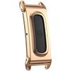 GIOPUEY Cover Compatibile con Google Fitbit Air, Compatibile con 14mm Cinturini, Metallo, Anti-Bump - Rosegold