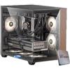 Tiburcc Gaming PC 9x Fan doppia camera 1TB NVMe WIFI Bluetooth (R7 7800X3D DDR5-32GB, RX 9070XT 16GB)