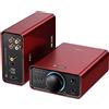 FiiO K7 Amplificatore per cuffie HiFi DAC completamente bilanciato AK4493S*2, XMOS XU208 PCM384kHz DSD256, ingressi USB/ottici/coassiali/RCA, uscita 6,35 mm/4,4 mm