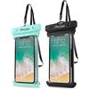 ProCase 2 Pezzi Custodia Impermeabile Smartphone [30M/IPX8] | Cover Subacquea per iPhone 17/16/15 Air Pro Max Mini SE XR XS, Galaxy A15/A54/A34/, Xiaomi Redmi, Huawei Fino a 7,0