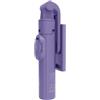 Celly, Bastone Selfie Universale con Bluetooth, Asta Regolabile e Portatile, Treppiedi Integrato, Compatibile con Smartphone Fino a 7'', Colore Viola