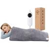 TVMALL XXXL-Termoforo Elettrico, Extra Large Cuscinetto Riscaldante Elettrico per Alleviare il Dolore alla Schiena, 100 x 50cm con 10 Livelli di Temperatura e 3 Impostazioni del Timer, Spegnimento Automatico