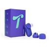 Tickle Toys® Vibratore, stimolatore del clitoride per lei con 3 accessori, 5 livelli di intensità, silenzioso e impermeabile, silicone delicato sul corpo, giocattolo sessuale per soli e coppie, Tiny
