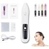 Generico Nuzzy Pen, Nuzzy Pen per il viso, schermo LCD digitale e ricaricabile tramite USB, kit portatile per la rimozione di escrescenze cutanee, 9 livelli regolabili per verruche, macchie, corpo (White)