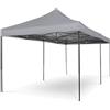 All Seasons Gazebos: Gazebo pop-up 3x6m completamente impermeabil - Grigio metallizzato
