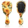 GABraden Mini spazzola per capelli, graziosa spazzola districante da viaggio, setole morbide per una rimozione senza sforzo dei nodi, spazzola districante per donne, uomini, ragazzi, ragazze, bambini, bagnati
