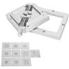 Generic Stazione di Rilavorazione BGA Universale Strumento di Saldatura in Lega di Alluminio per CPU di Notebook e Telefoni Cellulari da 9x9mm a 43x43mm