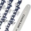 ANEELV Set di 3 catene per motosega da 40 cm, LP 1,3 mm, 56 TG, compatibile con Oregon, Makita, Husqvarna, Dolmar e altri 3 pezzi (3/8 LP 0.050 56TG 16 X3)