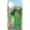 YOUHAVEALIFE Fantasy Cottage Decor Custodia per iPhone 16 Plus Stampa ad arco in pietra Cottagecore, decoro Fantasy Cottage
