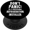 Refrigeration & Cooling T-Shirts & Gifts Installatore di refrigerazione PopSockets PopGrip Adesivo