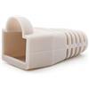 TOOQ Nanocable - 10.21.0301 - Custodia per connettore cavo di rete Ethernet RJ45, grigio, unità Bag