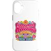 Utopia Sport New York Shop Custodia per iPhone 16 Plus Stampa Woodstock Catskills New York Groovy Shamrock