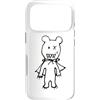 Cute Scary Bear Monster Halloween Appare Custodia per iPhone 17 Pro Simpatico mostro orso spaventoso con mantello Halloween