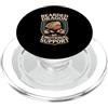 Emotional Support Bearded Dragon Do Not Supporto emotivo Drago Barbuto PopSockets PopGrip per MagSafe