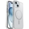 OtterBox Cover per iPhone 17e, 16e, 15, 14, 13 Symmetry Clear MagSafe, resistente a shock e cadute fino; sottile, testata 3x norme MIL-STD 810G, Trasparente