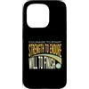 Whyitsme Design Custodia per iPhone 15 Pro Half Marathon Runner Coraggio di iniziare, forza di sopportare