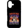 Halloween Raccoon Night Fun Custodia per iPhone 17 Dolcetto O scherzetto procione doppio percorso strategia Halloween
